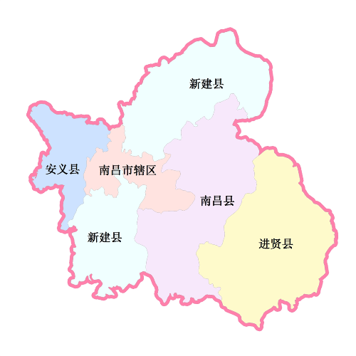 哪个县的管辖?"相关的详细问题如下:南昌是哪个省的?哪个市的?图片
